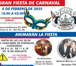 Fiesta de Carnaval en Zúrich