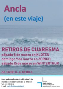 Retiro de Cuaresma en Winterthur @ Sala Jugendtreff